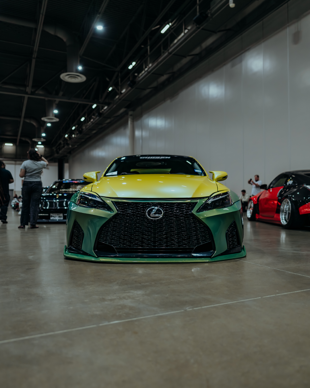 Vehicle application of Space Candy Emerald Green
