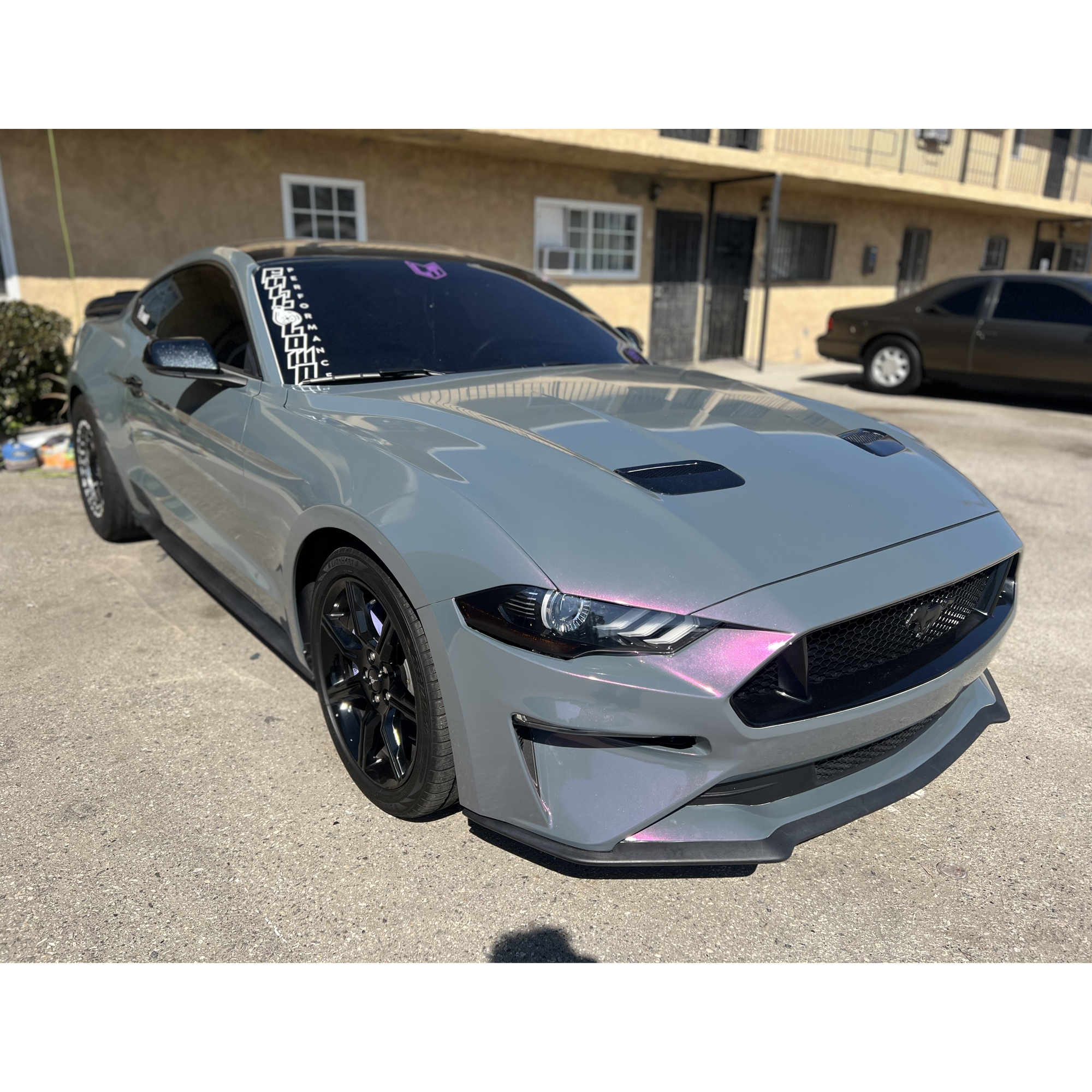 Vehicle application of Gloss Galaxy Dust Gray Unicorn