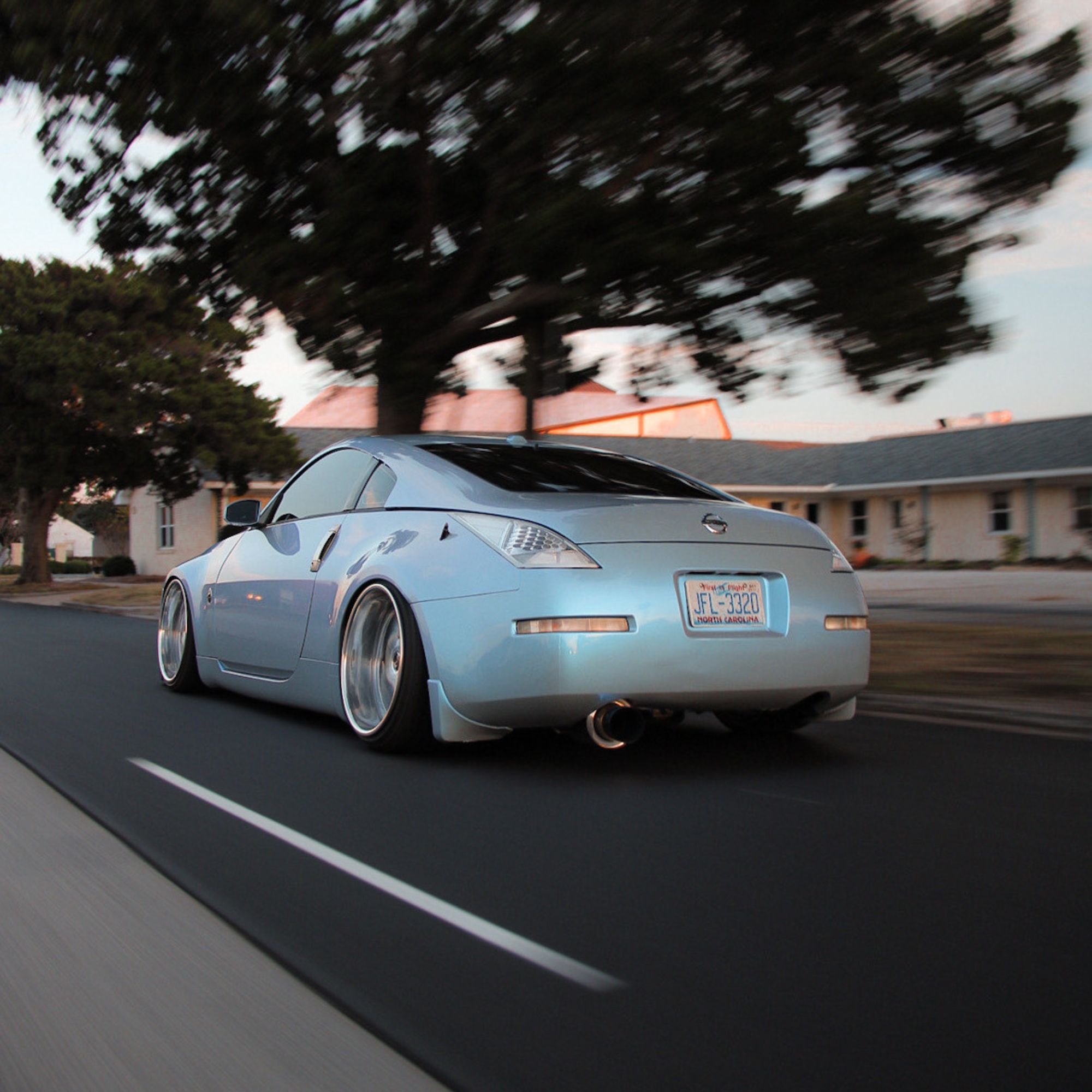Vehicle application of Space Candy Gray to Blue