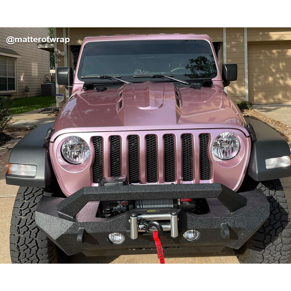 Vehicle application of Metal Paint Passion Pink