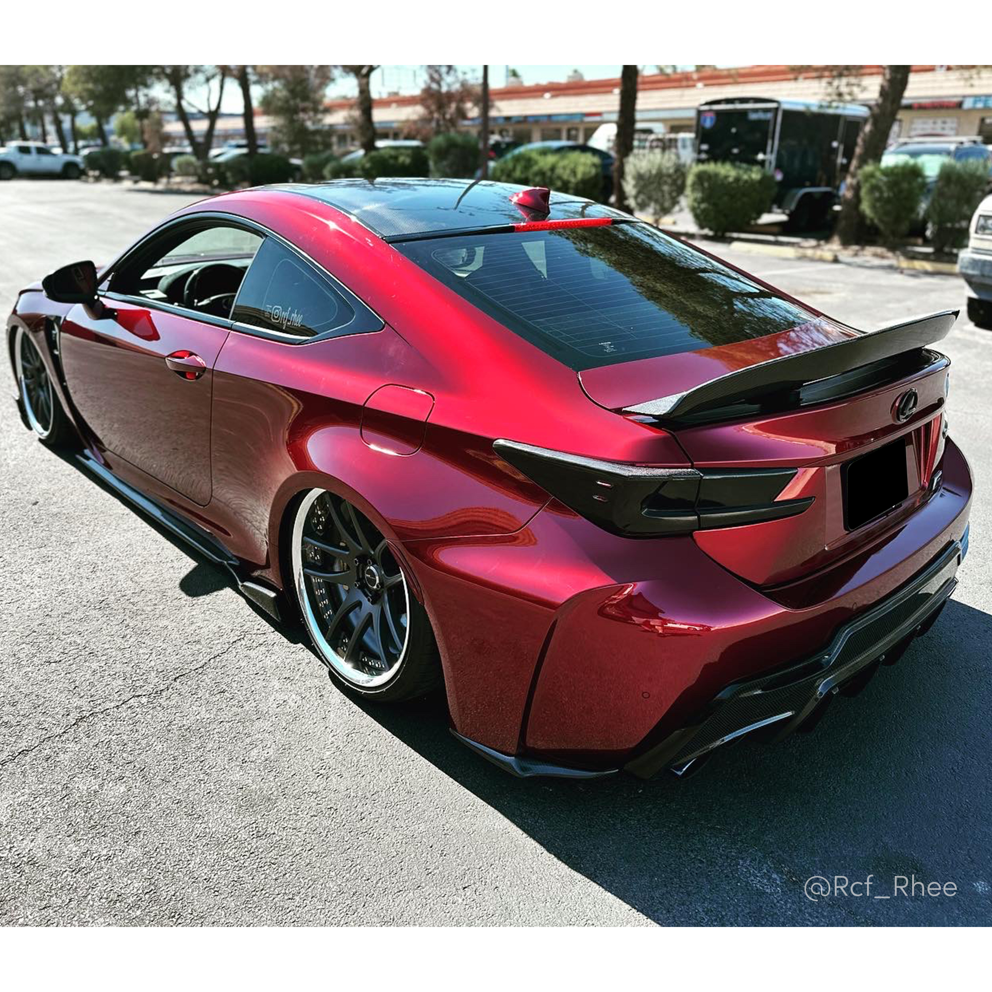 Vehicle application of Juicy Dragon Scale Red