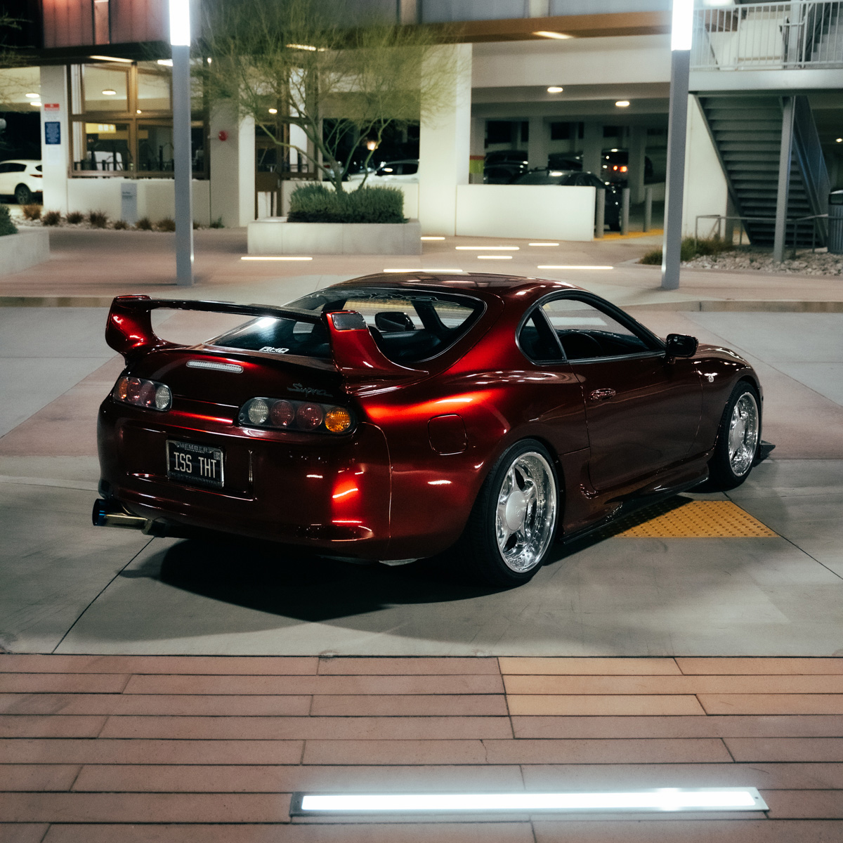 Vehicle application of Juicy Dragon Scale Red