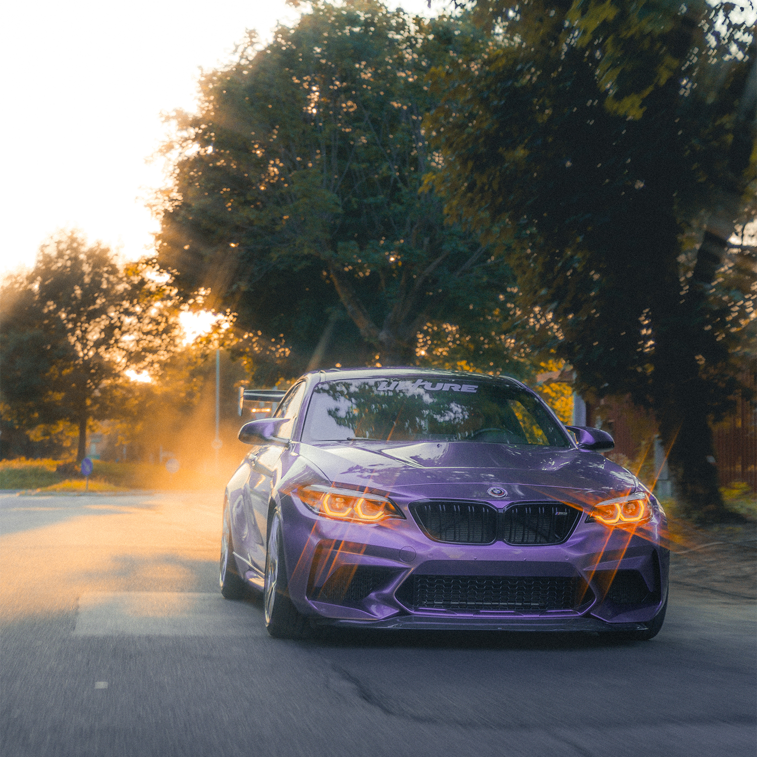 Vehicle application of Juicy Purple Rain