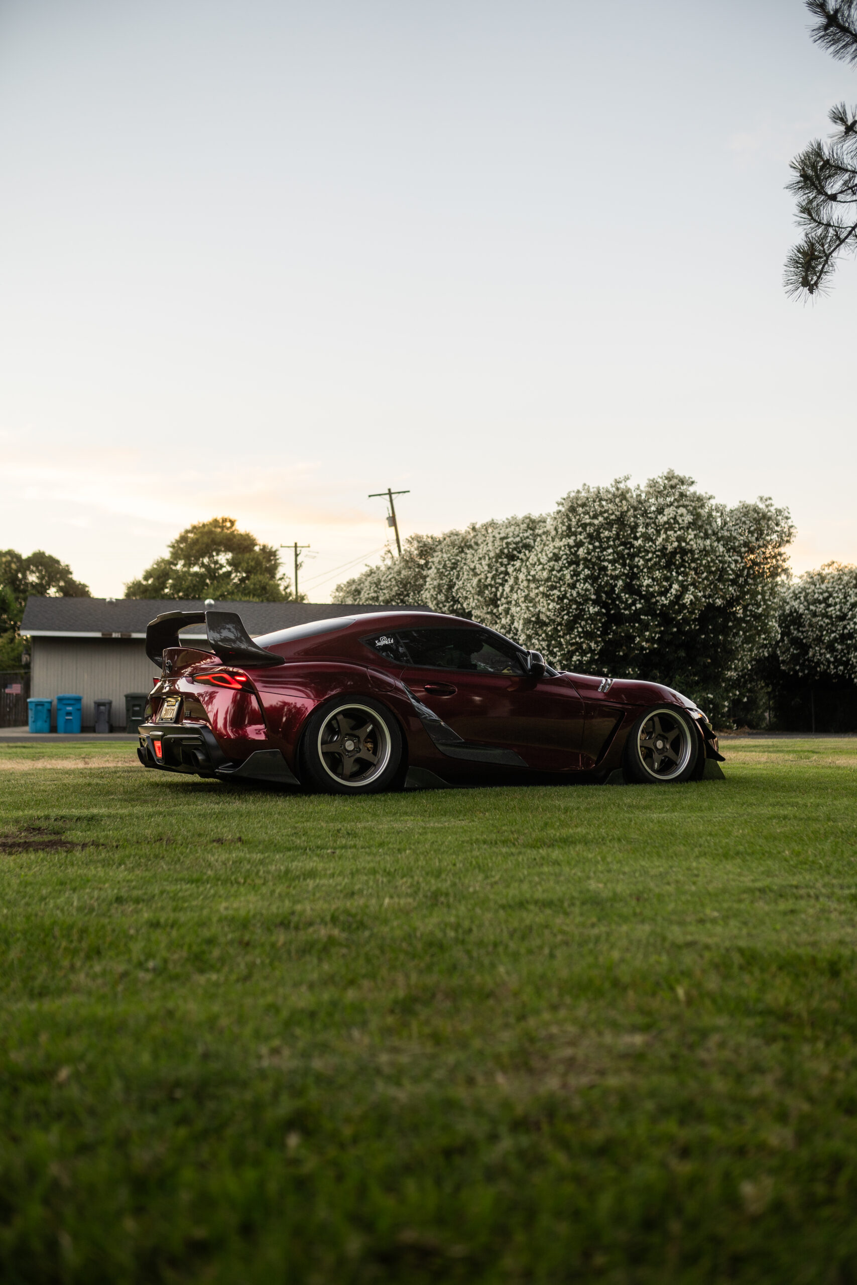 Vehicle application of Juicy Dragon Scale Red