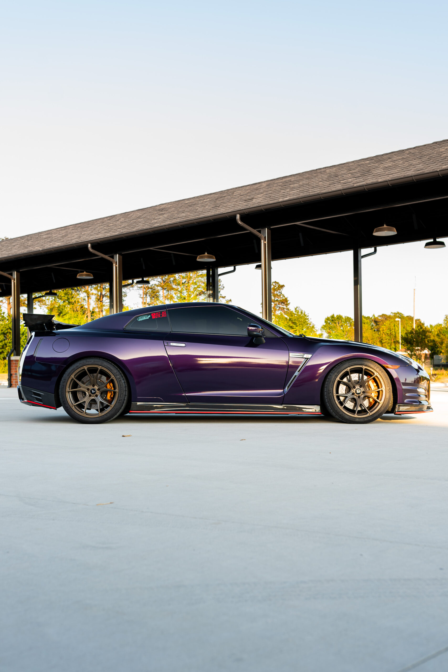 Vehicle application of Gloss Midnight Purple