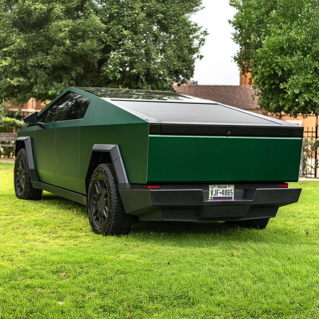 Vehicle application of Metal Paint Chrysoprase Green
